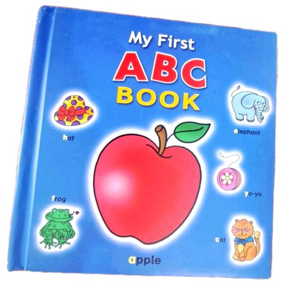 My First ABC Book Alphabet Fun Hard Cover Board Book - Picture 1 of 5